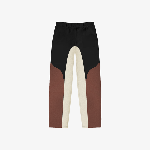 5ivepillars Arch Panel Pants - Brown
