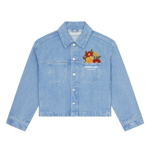 The Beauty You See Denim Jacket - Blue