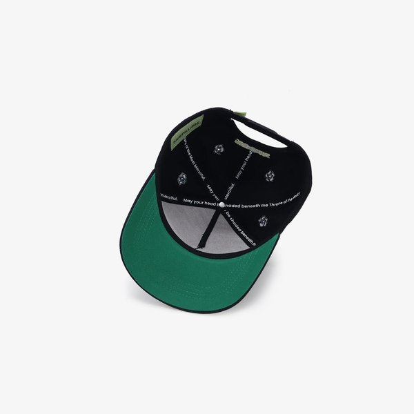 Mashallah Hat - Black/Orange
